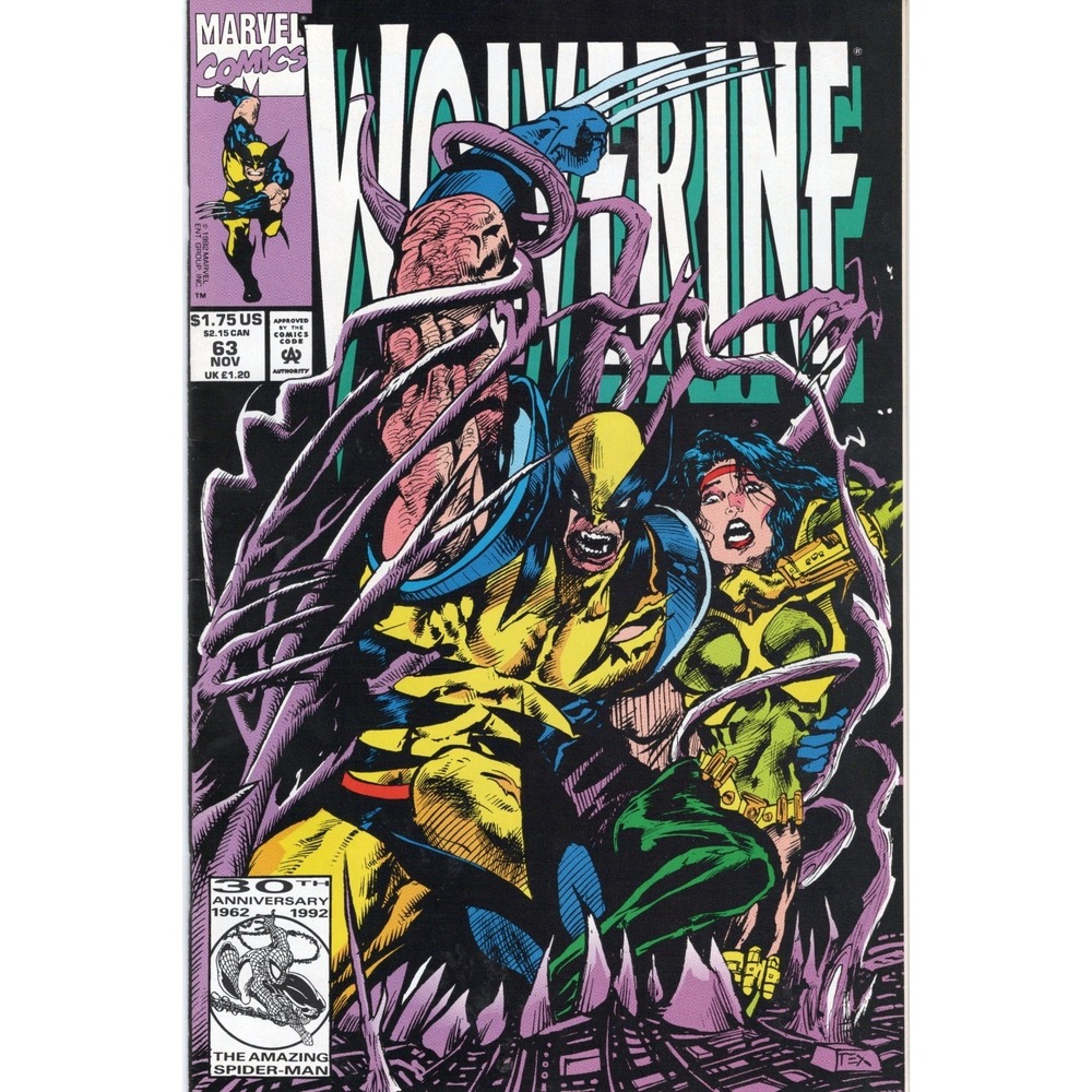 WOLVERINE # 63 VF DIRECT COPY MARVEL COMICS 1992 VF